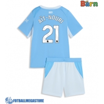 Fotballdrakt Barn Manchester City Rayan Ait-Nouri #21 Hjemmedraktsett 2026-27 Kortermet (+ Korte bukser)